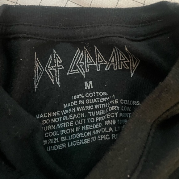 Def Leopard target tee - Picture 2 of 2